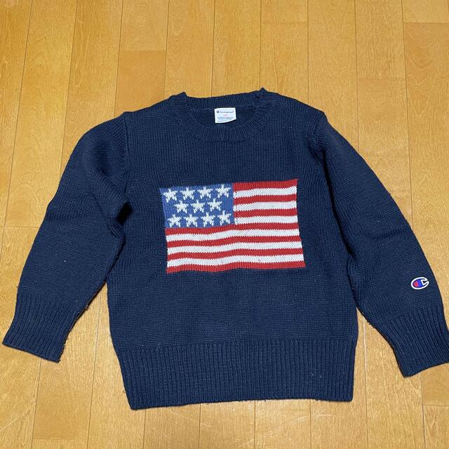 Champion(チャンピオン)の★クリスマスセール★Champion セーター 120cm キッズ/ベビー/マタニティのキッズ服男の子用(90cm~)(ニット)の商品写真