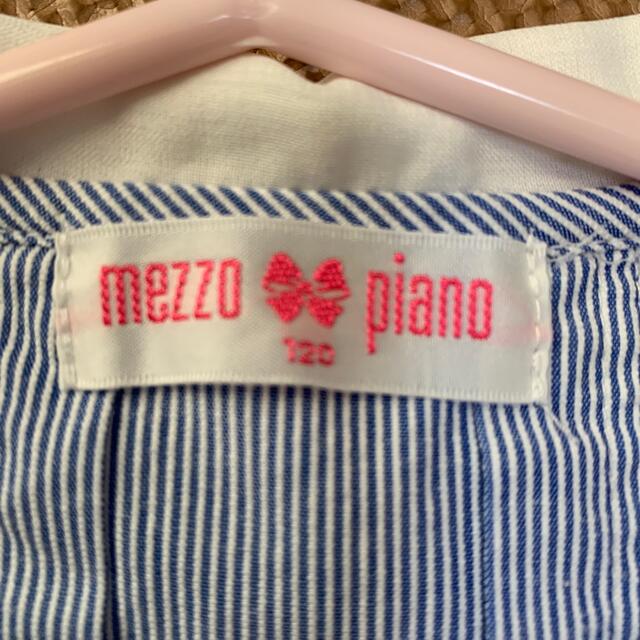 mezzo piano(メゾピアノ)のワンピース　120  （メゾピアノ） キッズ/ベビー/マタニティのキッズ服女の子用(90cm~)(ワンピース)の商品写真