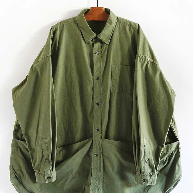 1LDK SELECT(ワンエルディーケーセレクト)のfresh service toolpocketshirts 19aw メンズのトップス(シャツ)の商品写真