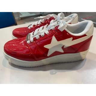 アベイシングエイプ(A BATHING APE)の極美品 APE  BAPESTA US8.5(スニーカー)