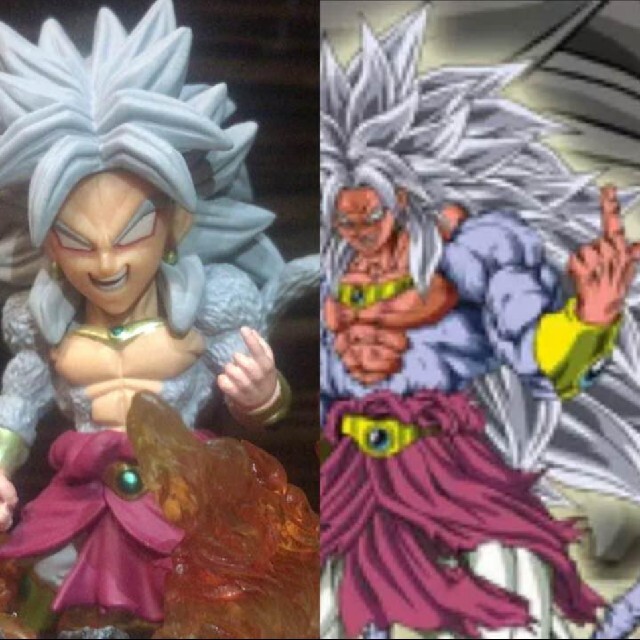 スーパーサイヤ人 5 ブロリー 改造 ドラゴンボール AF 一点物 他