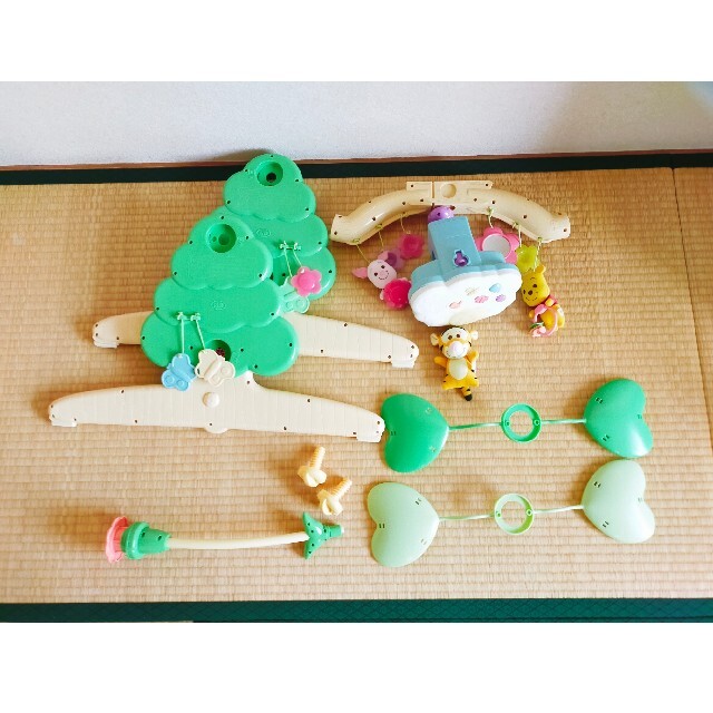Takara Tomy(タカラトミー)のどらみさま　タカラトミー くまのプーさん 6WAYジムにへんしんメリー キッズ/ベビー/マタニティのおもちゃ(オルゴールメリー/モービル)の商品写真