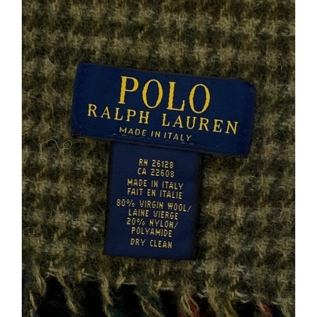 Ralph Lauren(ラルフローレン)のラルフローレン RALPH LAUREN マフラー チェック柄 レディース レディースのファッション小物(マフラー/ショール)の商品写真