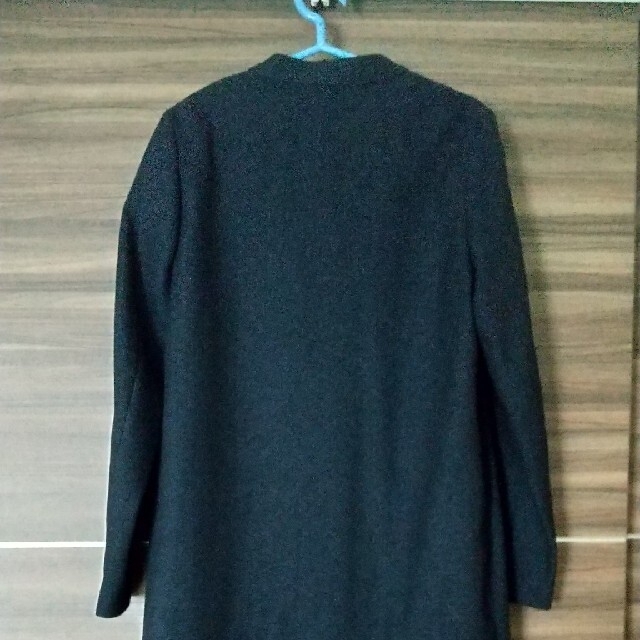 INDIVI(インディヴィ)のINDIVI ネイビーコート レディースのジャケット/アウター(ノーカラージャケット)の商品写真