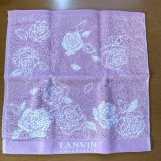 ランバン(LANVIN)のLANVIN  タオルハンカチ　新品(ハンカチ)