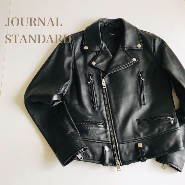 JOURNAL STANDARD(ジャーナルスタンダード)の本日のみ値下げ！ジャーナルスタンダード　レザージャケット　ライダース レディースのジャケット/アウター(ライダースジャケット)の商品写真