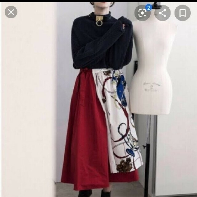 Ameri VINTAGE(アメリヴィンテージ)の最終値下げ!!☆美品☆Ameri VINTAGE flare skirt レディースのスカート(ロングスカート)の商品写真