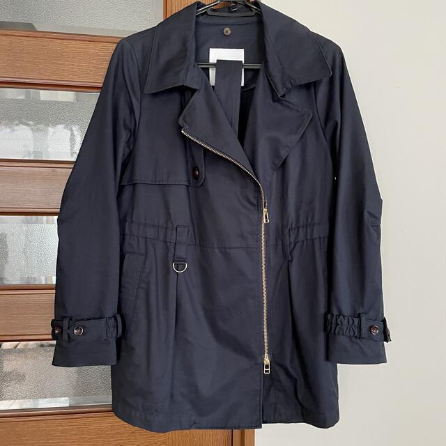 ショート丈トレンチコート (XS-S) レディースのジャケット/アウター(トレンチコート)の商品写真