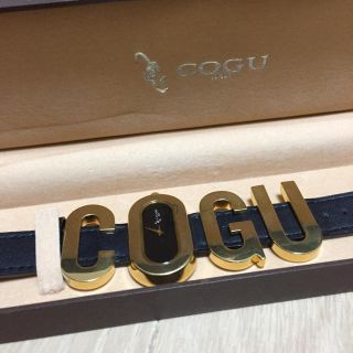 コグ(COGU)のコグ イタリア ロゴ腕時計(腕時計)