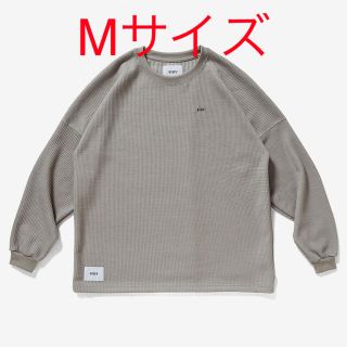 Mサイズ 21AW WTAPS WAFFLE LS PEAC GREIGE