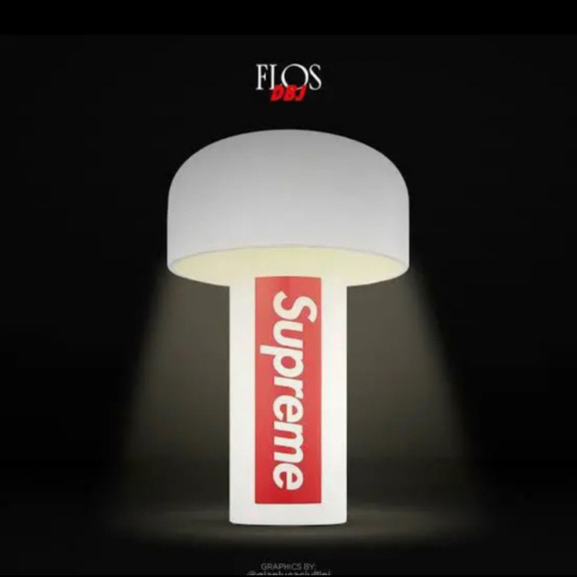 Supreme / FLOS Bellhop Lamp 照明　テーブル　ランプ