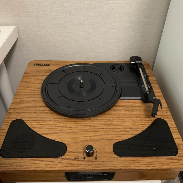 レコードプレーヤー　クマザキエイム 楽器のDJ機器(ターンテーブル)の商品写真