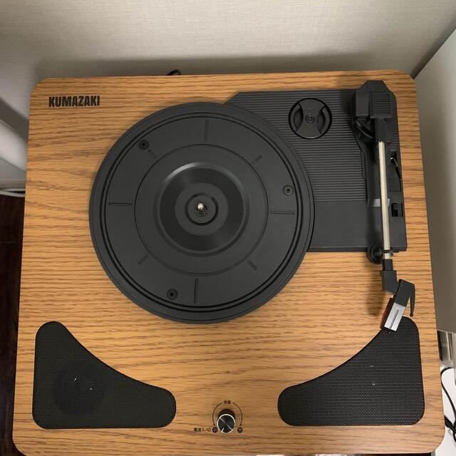 レコードプレーヤー　クマザキエイム 楽器のDJ機器(ターンテーブル)の商品写真