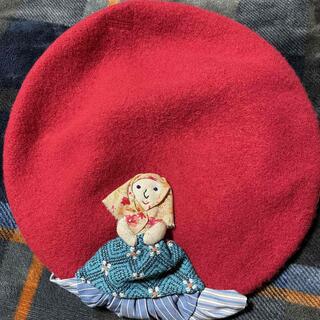 カシラ(CA4LA)の値下げ　Barairo no Boushi　バラ色の帽子　ベレー帽(ハンチング/ベレー帽)