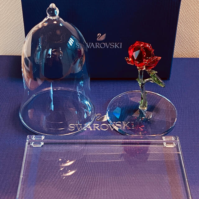 SWAROVSKI - スワロフスキー 美女と野獣 魔法のバラの通販 by ysk's 