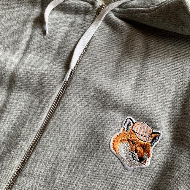 新品限定⭐国内正規品✫メゾンキツネ✫DRESSED FOX 刺繍 パーカー XL