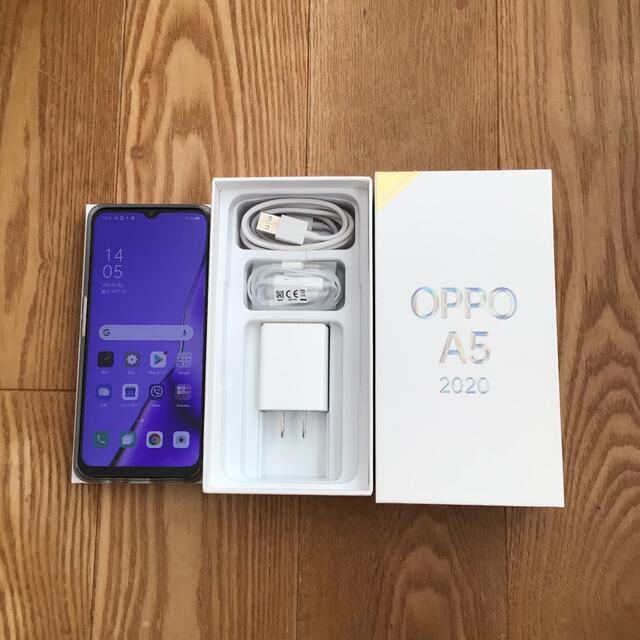 OPPO A5 2020 Blue 4GB/64GB　モバイル　SIMフリー