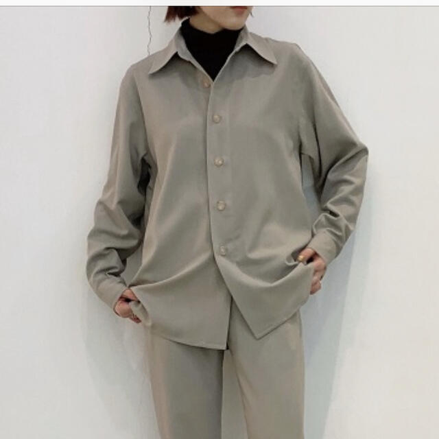 シャツ/ブラウス(長袖/七分)auralee HARD TWIST WOOL DOBBY SHIRTS