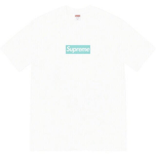 Supreme(シュプリーム)のsupreme tiffany box logo tee シュプリーム L メンズのトップス(Tシャツ/カットソー(半袖/袖なし))の商品写真