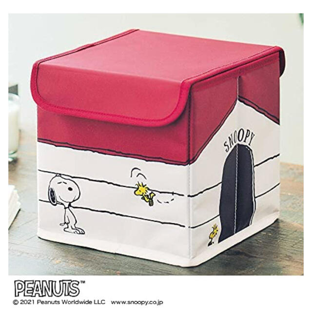 PEANUTS(ピーナッツ)の付録♡未開封♡スヌーピー&フレンズのインテリア収納ボックス インテリア/住まい/日用品のインテリア小物(小物入れ)の商品写真