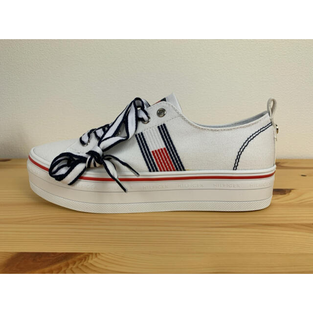 HILFIGER トミーヒルフィガー キャンバス 24㎝ ローカットスニーカー
