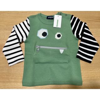 クレードスコープ(kladskap)の【新品】クレードスコープ  ロンT おばけ ポケット 90(Tシャツ/カットソー)