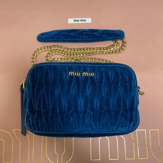 ミュウミュウ(miumiu)のmiumiuべルートポシェット♡(ショルダーバッグ)