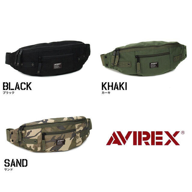 AVIREX - AVIREX アヴィレックス ボディバッグ ウエストバッグ AVX3521の通販 by まとめ割引あり！新品正規品最安値｜ アヴィレックスならラクマ