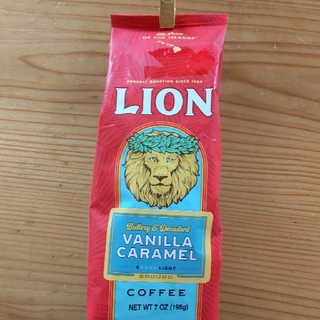 ライオン(LION)のライオン コーヒー バニラキャラメル198g(その他)
