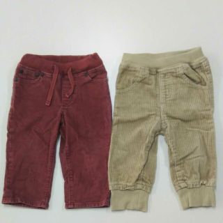 ベビーギャップ(babyGAP)のコーデュロイズボン80セット(パンツ)