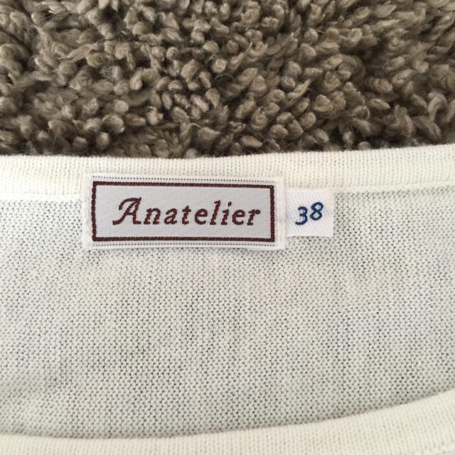 anatelier(アナトリエ)のAnatelier フラワーモチーフ付き カットソー レディースのトップス(カットソー(長袖/七分))の商品写真