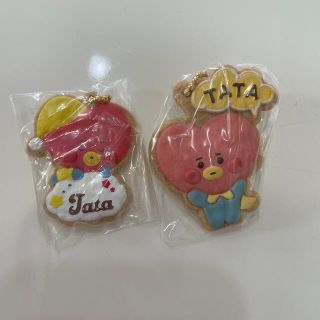 ボウダンショウネンダン(防弾少年団(BTS))のBT21 クッキーチャームコット　TATA♡(キーホルダー)