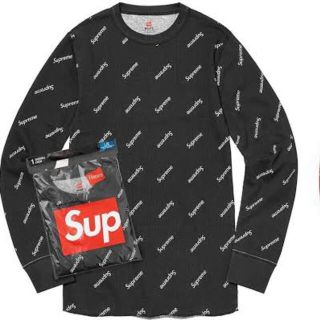 シュプリーム(Supreme)のsupreme サーマル HANES(Tシャツ/カットソー(七分/長袖))