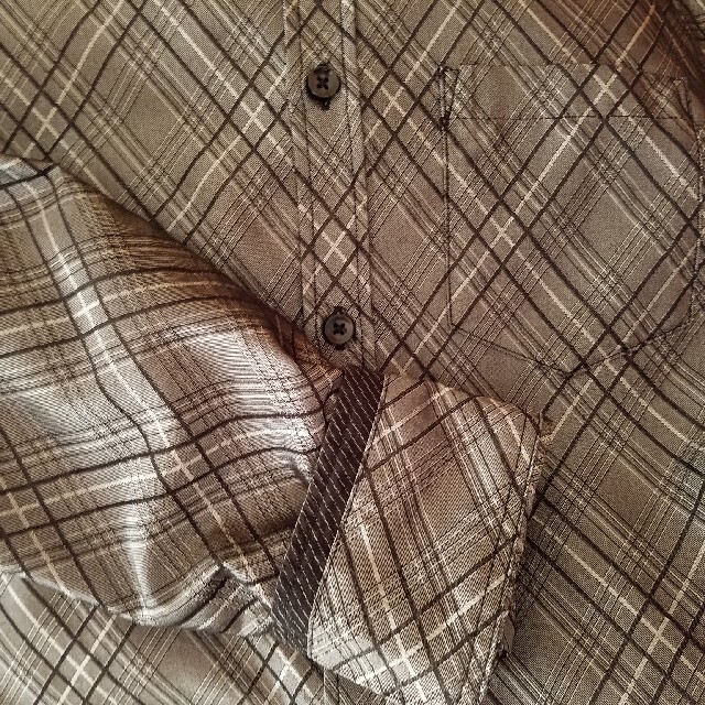 MK MICHEL KLEIN homme(エムケーミッシェルクランオム)のMICHEL KLEIN 長袖シャツ　サイズ48 メンズのトップス(シャツ)の商品写真
