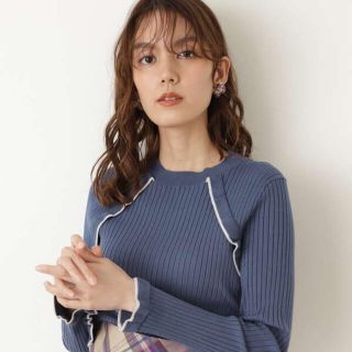 ジルスチュアート(JILLSTUART)のジルスチュアート　ノアフリルニット　(ニット/セーター)