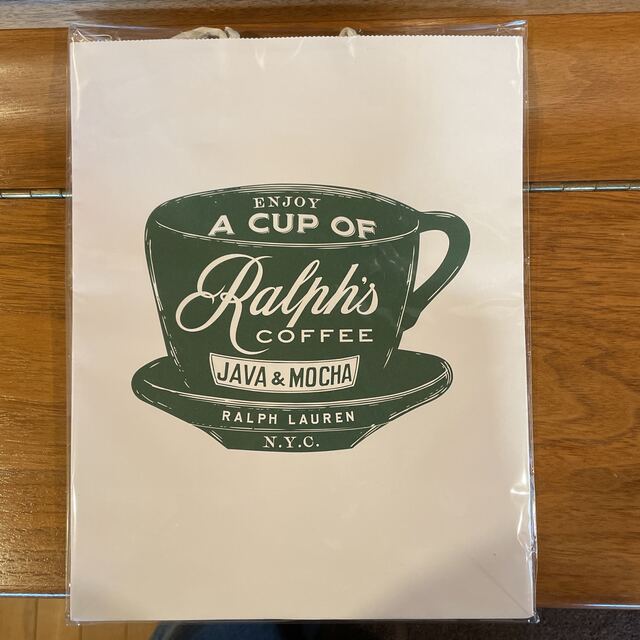 Ralph Lauren(ラルフローレン)の新品 ◆ Ralph's Coffee ラルフズ コーヒー タンブラー インテリア/住まい/日用品のキッチン/食器(タンブラー)の商品写真