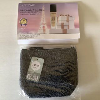 ミツコシ(三越)の三越ノベルティグッズ　ポシェット、LANCÔME 試供品(ノベルティグッズ)