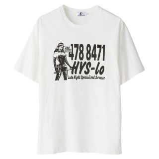 ヒステリックグラマー(HYSTERIC GLAMOUR)の野口強× HYSTERICGLAMOUR Tシャツ　Mサイズ　木村拓哉(Tシャツ/カットソー(七分/長袖))