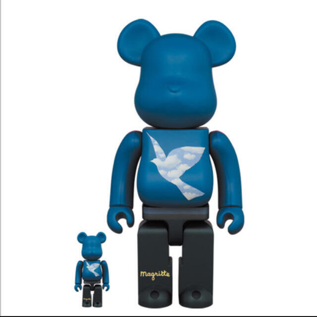 MEDICOM TOY - BE@RBRICK René Magritte 100%、400%