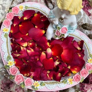 ミニ薔薇の花びら2gセット（大小mix ）★ミニバラ ドライフラワー花材★素材★(ドライフラワー)