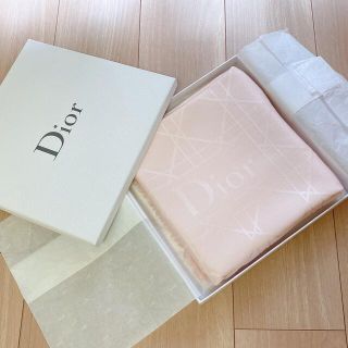 クリスチャンディオール(Christian Dior)のディオール　ピンク　カナージュ　ショール(マフラー/ショール)