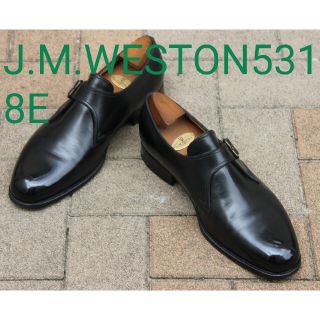 ジェーエムウエストン(J.M. WESTON)の【超美品】j.m.weston531モンクストラップの逸品8E(ドレス/ビジネス)