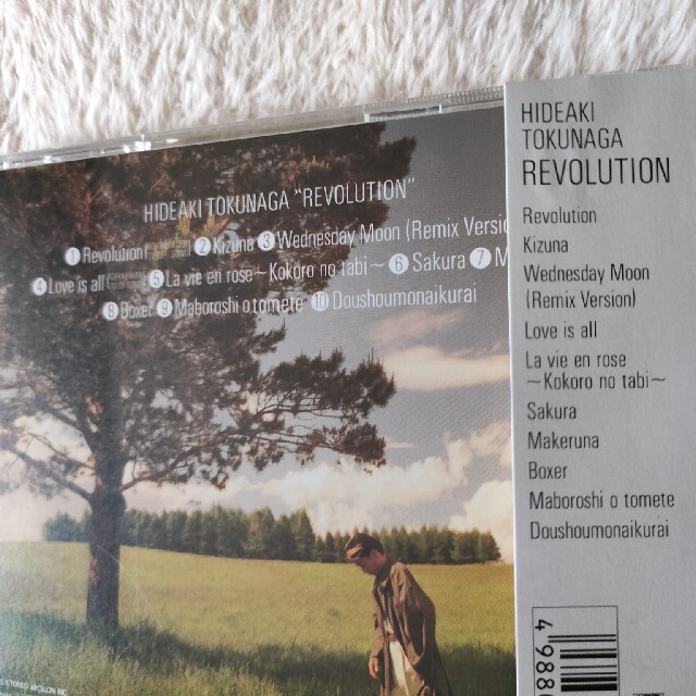 【徳永英明】CDアルバム『レボリューション』 エンタメ/ホビーのCD(ポップス/ロック(邦楽))の商品写真