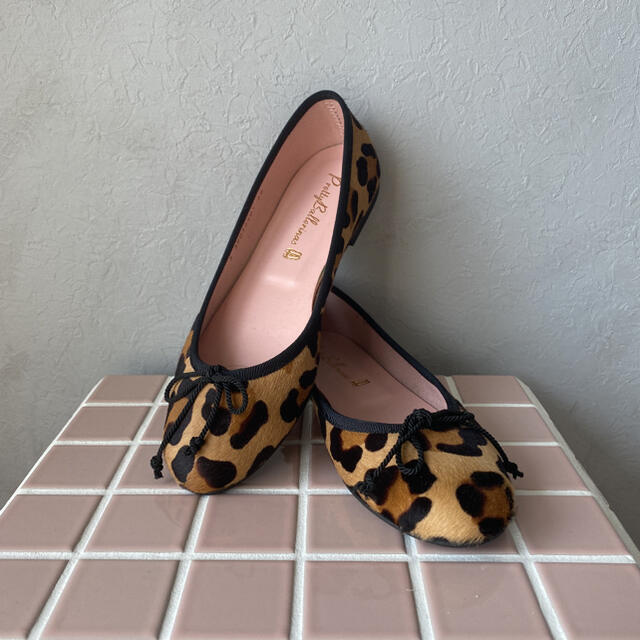 PrettyBallerinas レオパード バレエ シューズ 38