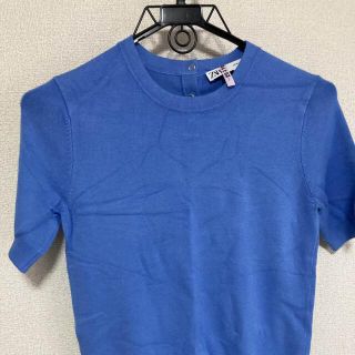 ザラ(ZARA)の【未使用】ZARAニットTシャツ(Tシャツ/カットソー(半袖/袖なし))