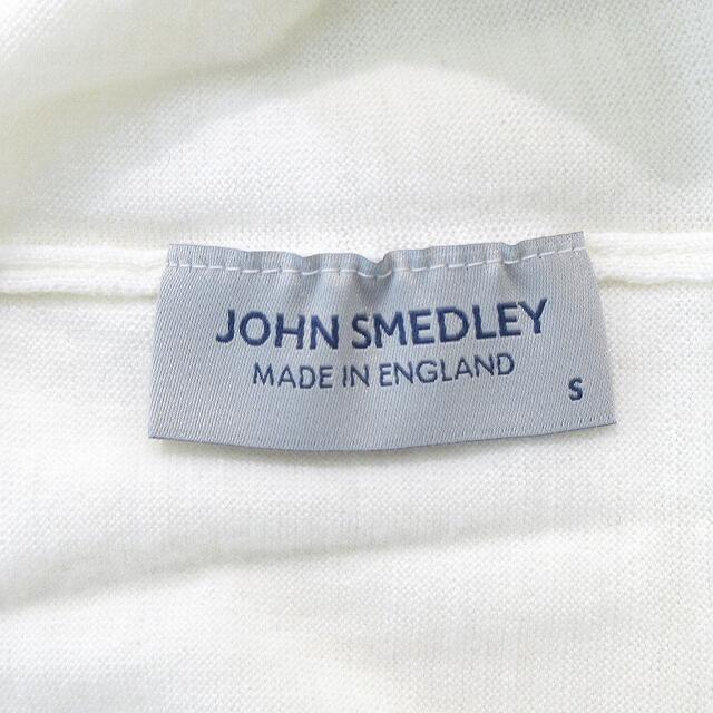 JOHN SMEDLEY(ジョンスメドレー)のジョンスメドレー 美品 ニット セーター タートルネック 長袖 無地 白 S  レディースのトップス(ニット/セーター)の商品写真