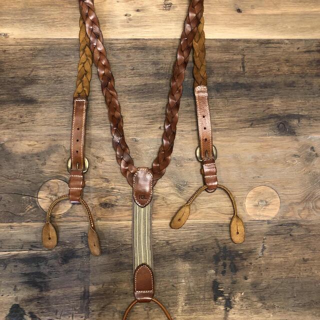 RRL レザーサスペンダー RRL レザーサスペンダー