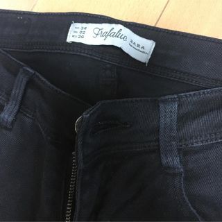 ザラ(ZARA)のZARAブラックジーンズsize34(デニム/ジーンズ)