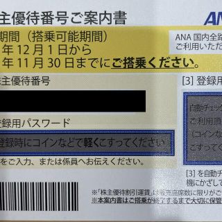 エーエヌエー(ゼンニッポンクウユ)(ANA(全日本空輸))のANA株主優待(その他)