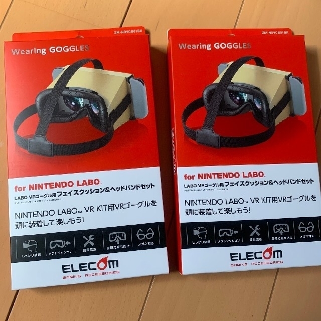 ELECOM(エレコム)の任天堂NINTENDO LABO　ニンテンドーラボ VR KIT用 エンタメ/ホビーのゲームソフト/ゲーム機本体(家庭用ゲーム機本体)の商品写真